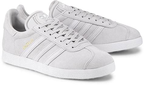 adidas gazelle damen hellgrau wildleder|Adidas gazelle schuhe.